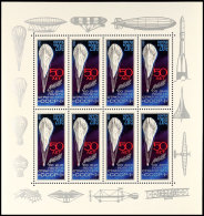 1983, 20 K.. Stratosphärenballon, Postfrischer Kleinbogen, Tadellos, Mi. 150,- Euro, Katalog: 5293KB... - Other & Unclassified