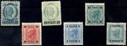 1903, Kpl. Satz Sauber *, Dazu MiNr. 30 A Und 31 B, Ebenfalls Sauber *, Mi. 290,--, Katalog: 43/46 *1903,... - Sonstige & Ohne Zuordnung