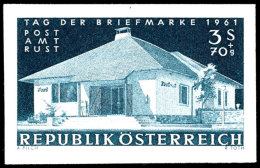 1961, 3 Schilling "Tag Der Briefmarke", Abart "ungezähnt", Tadellos Postfrisch, Mi. 250.-, Katalog: 1100U... - Sonstige & Ohne Zuordnung