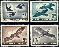 1953, "Vögel" Kpl. Tadellos Postfrisch, Mi. 350,--, Katalog: 984/87 **1953, "birds" Complete In Perfect... - Other & Unclassified