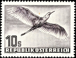 1 Schilling Bis 10 Schilling "Vögel", Flugpostausgabe 1953, Tadellos Postfrisch, Mi. 350.-, Katalog: 984/87... - Sonstige & Ohne Zuordnung