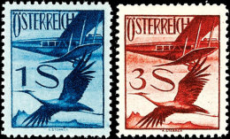 2 G. Bis 10 S. "Flugpostmarken", Flugpostausgabe 1925, Tadellos Postfrisch, Mi. 450.-, Katalog: 468/87 **2 G.... - Other & Unclassified