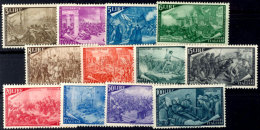 Kpl. Tadellos Postfrischer Satz Ohne Eilmarke, Mi. 450,--, Katalog: 748/59 **Complete. In Perfect Condition... - Ohne Zuordnung