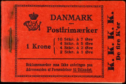 1939, Postfrisches MH, Pracht, Mi. 250,--, Katalog: 8 **1939, Mint Never Hinged Stamp Booklet, Superb, Michel... - Other & Unclassified