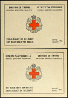 1953, Rotes Kreuz-Markenheftchen In Beiden Versionen, Tadellos Postfrisch, Mi. 290,--, Katalog: 963MH I,II... - Other & Unclassified