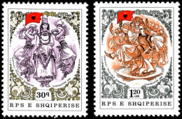 1988, Kpl. Tadellos Postfrischer Satz, Mi. 140.-, Katalog: 2377/78 **1988, Complete In Perfect Condition... - Albania