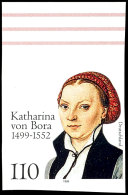 110 Pfg Katharina Von Bora Ungezähnt Mit Oberrand, Tadellos Postfrisch, Mi. 400,-, Katalog: 2029U **110... - Sonstige & Ohne Zuordnung