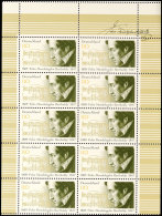 Felix Mendelssohn 110 Pfg. Verschnittener Kleinbogen, Oben Mit überbreiten Rand, Postfrisch, Katalog: 1953... - Other & Unclassified