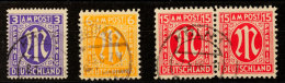 Mi. 10G, 20Ax Und Waager. Paar Mi. 24C, Je Tadellos, Gest., Gepr. Hettler BPP, Mi. 300,-, Katalog: 10G,u.a.... - Sonstige & Ohne Zuordnung