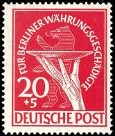 20+5 Pf Währungsgeschädigte Tadellos Postfrisch, Tiefst Gepr. Schlegel BPP, Mi. 120,--, Katalog: 69... - Other & Unclassified