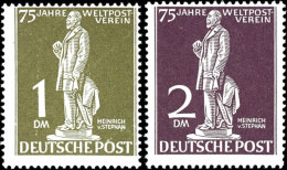 12 Pf Bis 2 Mark Stephan Komplett Tadellos Postfrisch Komplett, Mi. 750,--, Katalog: 35/41 **12 Pf Till 2 Mark... - Sonstige & Ohne Zuordnung