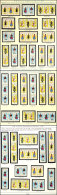 Volkstrachten I, Kpl. Zusammendruckserie, Postfrisch, Mi. 650.-, Katalog: WZd144/SZd75 **Traditional Costumes... - Sonstige & Ohne Zuordnung