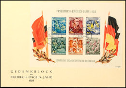 Engels-Block Auf Schmuck-FDC, Tadellos, Mi. 300,-, Katalog: Bl.13FDC BFAngels-souvenir Sheet On Illustrated... - Other & Unclassified