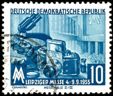 1955, Messe-Marke Mit Plattenfehler, Bedarfsrundstpl., Tadellos, Mi. 150,--, Katalog: 479I O1955, Fair Stamp... - Sonstige & Ohne Zuordnung