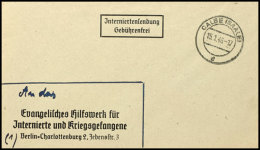 1946, Vordruck-Antwortumschlag Des Evangelischem Hilfswerk Für Internierte Und Kriegesgefangene Als... - Other & Unclassified