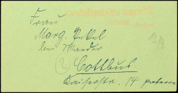 GUBEN In Rot A. Orts-Brief Mit Barfreimachung, Tadellos  BFGUBEN In Red On Local Letter With Payment Of Postage... - Sonstige & Ohne Zuordnung