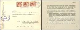 1947, Einlagezettel  P.C.32  Mit  Drei Hinweisen "1. Auf Jedem Postamt...." (DV PSS HQ 5000/1000M/3-47" Mit... - Sonstige & Ohne Zuordnung