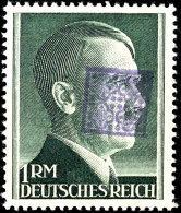 1 Pf. - 1 RM Aufdruckausgabe, Postfrisch, Gepr. Zierer BPP, Katalog: 1/20 **1 Pf. - 1 RM Overprint Issue, Mint... - Wurzen