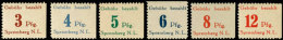 Gebührenmarken A. Grauem Papier, Tadellos Postfrisch, Katalog: 1/6 **Fee Stamps On Gray Paper, In Perfect... - Spremberg