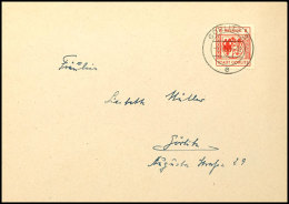 8 Pf. Ungezähnt A. Ortsbrief, Tadellos, Gepr. Ströh BPP, Katalog: 15U BF8 Pf. Unperforated On Local... - Görlitz