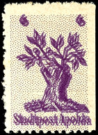 6 Pfg Violett, Doppeldruck Vom Re. Rand, Tadellos Postfrisch, Sign. Starauschek, Katalog: 2DD **6 Pfg Violet,... - Apolda