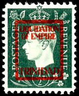 1/2 P. Liquidation Of Empire Mit Aufdruck "Trinidad", Tadellos Ungebraucht Ohne Gummierung - Wie Hergestellt,... - Other & Unclassified