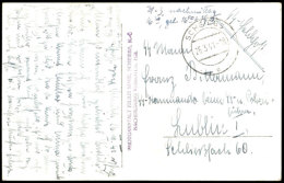 Feldpostkarte Mit Aufgabestpl. SCHEIBBS Vom 26.3.41 An Einen SS Mann Im SS-Kommando Beim SS- Und Polizeiführer... - Other & Unclassified