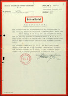 Dienstausweis Vom 24.2.42, Der Von Der Deutschen Umsiedlungs-Treuhand-Gesellschaft M.b.H In Berlin Für Den... - Other & Unclassified