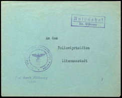 Briefstpl. "Der Höhere SS- Und Polizeiführer Warthe / Beauftragter Des Reichskommissars Für Die... - Other & Unclassified