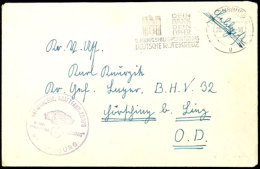 1941, "NATIONALSOZ. KRAFFAHRER-KORPS REGENSBURG...", Briefstempel Klar Auf Feldpostbrief Vom 25.5. Mit... - Sonstige & Ohne Zuordnung