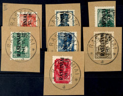 5 Kop. Bis 60 Kop. Freimarken Mit Zweizeiligem Senkrechtem Bdr.-Aufdruck "Raseiniai 1941.VI.23." In Type II,... - Sonstige & Ohne Zuordnung