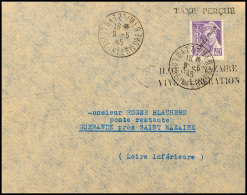 1945, Barfrankierter Brief Mit Französischer Freimarke 40 C. Mit Aufdruck "LIBERATION", Gelaufen Innerhalb Der... - Sonstige & Ohne Zuordnung