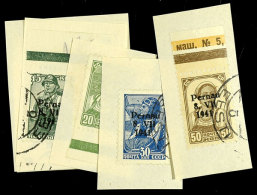 1-10 Ohne 3A Mit Gef.-Stpl., Katalog: 1/10 O1-10 Without 3A With CTO, Catalogue: 1/10 O - Other & Unclassified