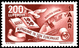 25 Und 200 Fr. Europarat, Postfrisch, Mi. 220,-, Katalog: 297/98 **25 And 200 Fr. Council Of Europe, Mint Never... - Sonstige & Ohne Zuordnung