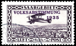 1 Fr. Flug, Volksabstimmung, Plattenfehler: "verkürztes I In Helio", Gest., Mi. 120,-, Katalog: 197VI O1... - Sonstige & Ohne Zuordnung