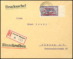 "NIMMERSATT (MEMELGEBIET) 18.5.22" - Klar Auf R-Drucksache Der Dritten Gewichtsstufe Mit Einzelfrankatur 3 Mark Auf... - Klaipeda 1923