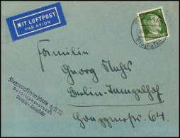 Danzig Flughafen 1942, Stempel Auf Feldpostbrief 26.10.42 Ab Flugzeugführerschule Danzig-Langfuhr Mit 5 Pfg... - Other & Unclassified