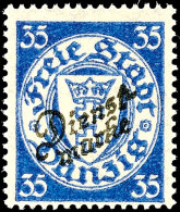 35 Pfg. Dienstmarke, Postfrisch, Kabinett, Bestens Signiert Erdwien BPP, Mi. 280,-, Katalog: 48 **35 Pfg.... - Other & Unclassified