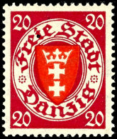 20 Pfg In Type Xba, Tadellos Postfrisch, Tiefst Gepr. Dr. Oechsner BPP, Mi. 250,-, Katalog: 196xba **20 Pfg In... - Sonstige & Ohne Zuordnung