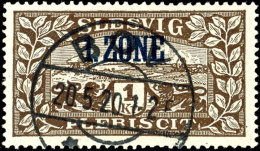 1920, BOV 20.5.20, Seltener Stempel Auf 11 Verschied. Marken (MiNr. 15-25), Dazu Literaturauszug, Tadellos,... - Other & Unclassified