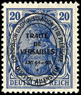 20 Pfg Lilaultramarin, Tadellos Postfrisch, Gepr. Waesels BPP, Mi. 350.-, Katalog: 19a **20 Pfg Lilac... - Other & Unclassified