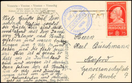 Schiffspost 1935-1939, M.S. "Preussen", D. "Oceana", M.S. "Königin Louise", Drei Schöne Bedarfskarten Von... - Sonstige & Ohne Zuordnung
