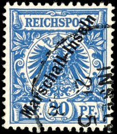 20 Pf. Jaluit-Ausgabe Tadellos Gestempelt Mit Dem Ersten Stempel, Mi. 120,--, Katalog: 4I O20 Pf. Jaluit-issue... - Marshall Islands