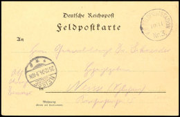 K.D.FELDPOSTSTATION Nr.3 10/11 Klar Auf Feldpost-Vordruckkarte Nach Neisse Mit Ank.stpl.  BFK. D. Fieldpost... - Deutsch-Südwestafrika