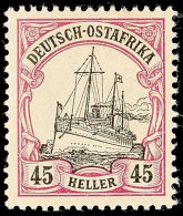 45 H. In B-Farbe Tadellos Ungebraucht, Gepr. R. F. Steuer BPP, Mi. 90.- (unterbewertet), Katalog: 28b *45 H. In... - German East Africa