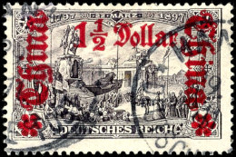 1 1/2 $ In Der Besseren A-Zähnung, Pracht, Mi. 150,--, Katalog: 36A O1 + $ In The Better A-perforation,... - Deutsche Post In China