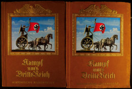 Kampf Ums Dritte Reich, Eine Historische Bilderfolge, Ein Kpl. Band Mit  Bildern, Außenband Mit Leichten... - Sonstige & Ohne Zuordnung