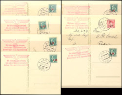 1938, Sieben Verschiedenen HJ-Bildpostkarten, Aufnahme Und Verlag Rudolf Fleischer - Braunschweig, Dabei Die... - Other & Unclassified