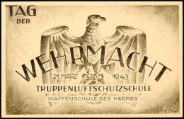 1943, Tag Der Wehrmacht, 21. März 1943, Truppenluftschutzschule, Waffenschule Des Heeres,... - Other & Unclassified