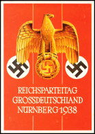 1938, Photo-Hoffman Color-Bildpostkarte 38/1, Rücks. Briefmarke Sudetenland/Asch MiNr. 5, Entwertet Mit... - Sonstige & Ohne Zuordnung